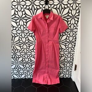 Eddie Bauer button up maxi dress, Size M